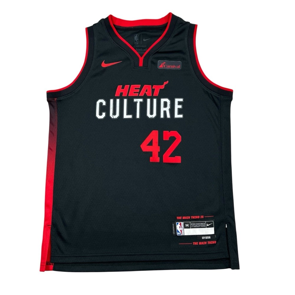 Nike Miami Heat Jersey Youth‎ Kids Medium Black #42 Love NBA